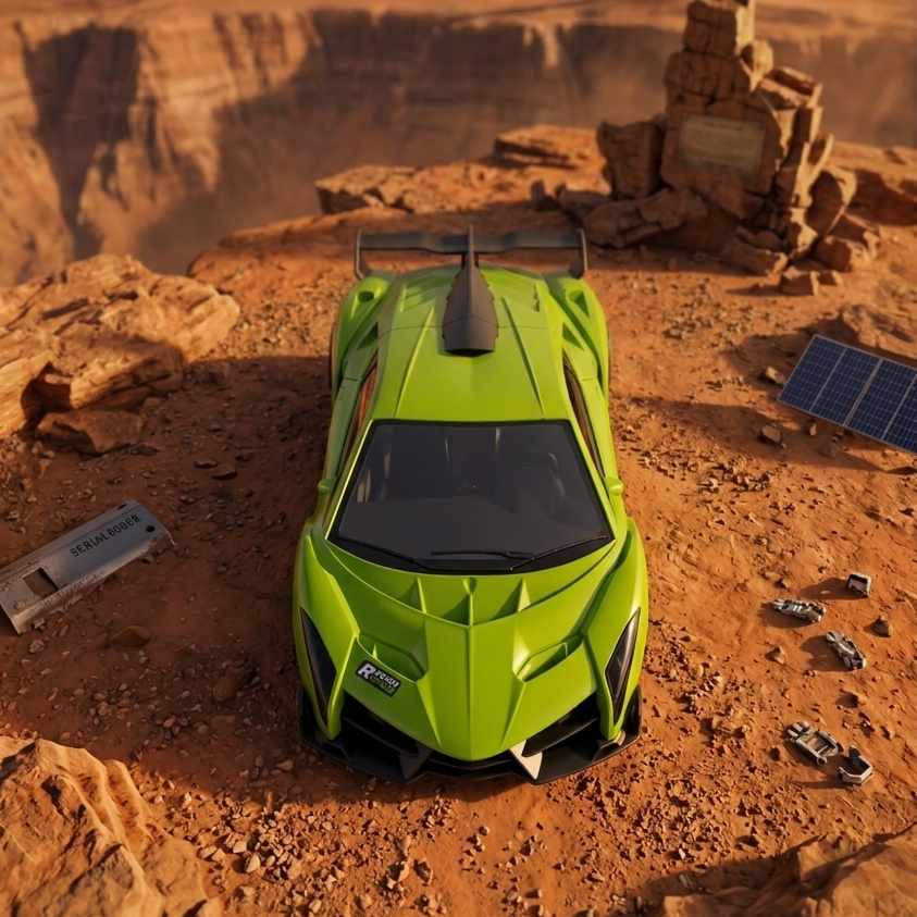 Remote Control Lamborghini Racing Sports Car High Speed LED Performance Toy