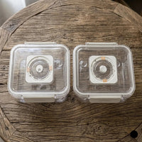 5PCS Vacuum Fresh Keeping Food Storage Container Refrigerator Organizer Set