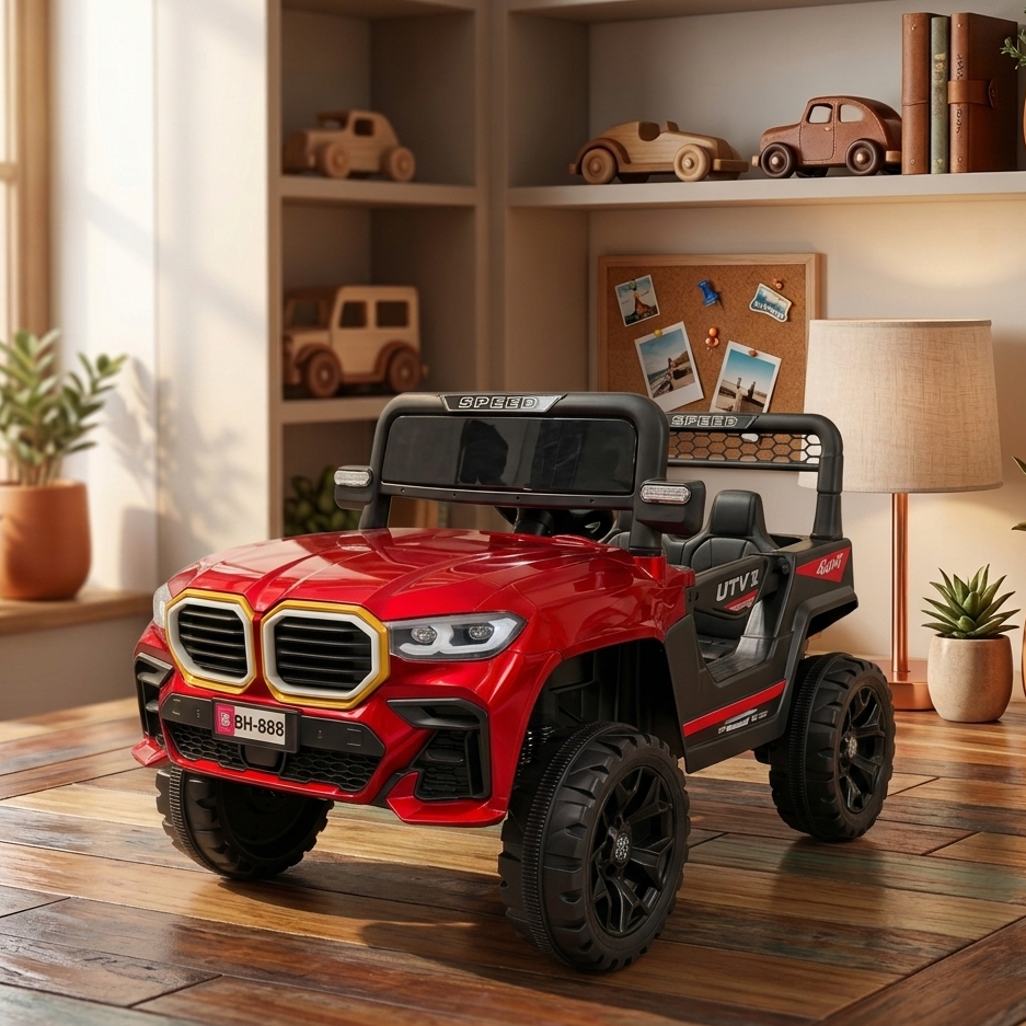 Premium Kids Electric Ride Car Outdoor Battery Powered Driving Toy Vehicle