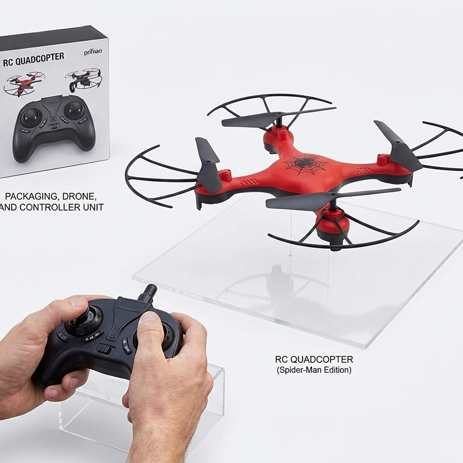 Y20 Spider Man Drone Toy Remote Control Flying Quadcopter