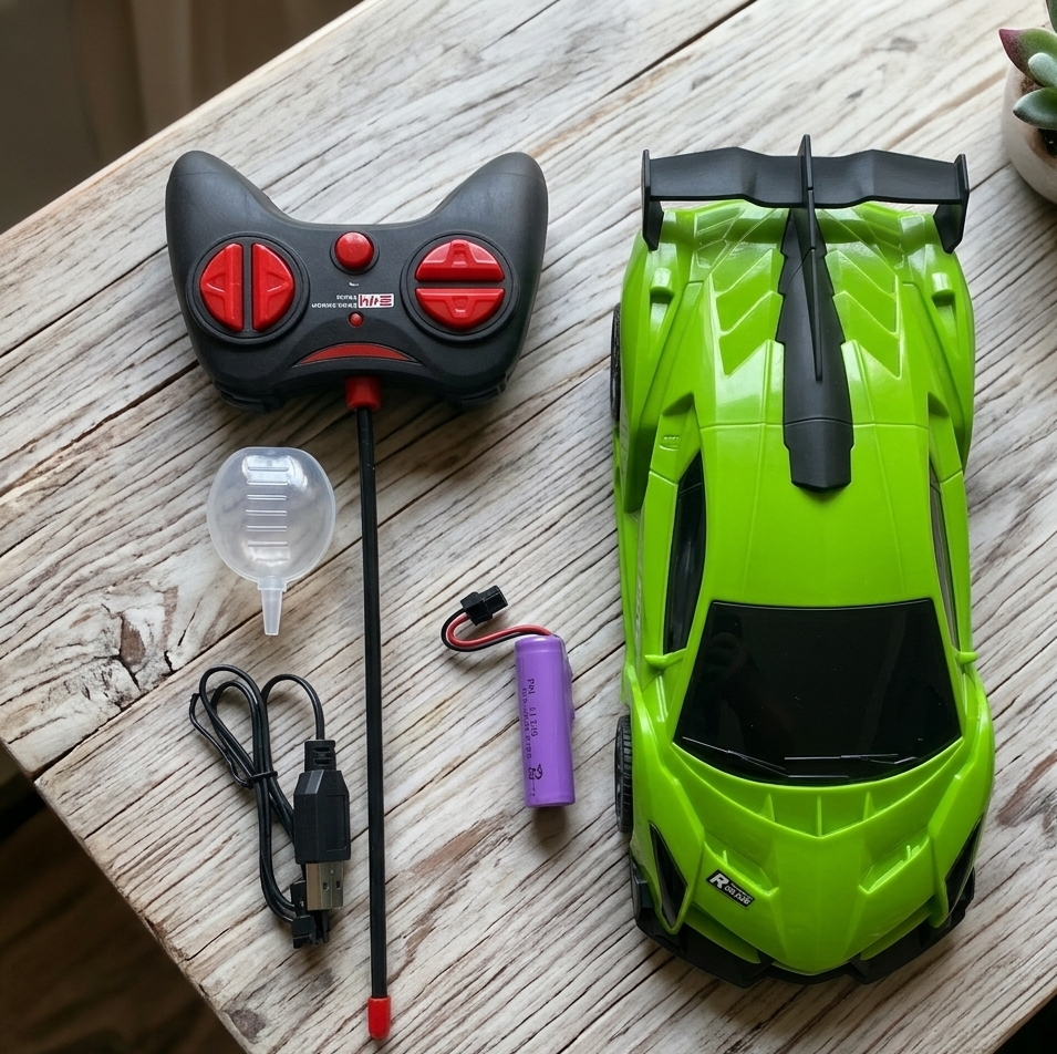 Remote Control Lamborghini Racing Sports Car High Speed LED Performance Toy
