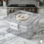 5PCS Vacuum Fresh Keeping Food Storage Container Refrigerator Organizer Set