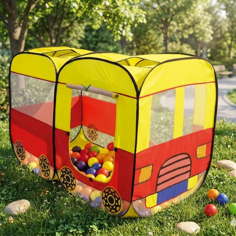 Multi Purpose Folding Kids Dome Tent Indoor Outdoor Durable Playhouse Shelter