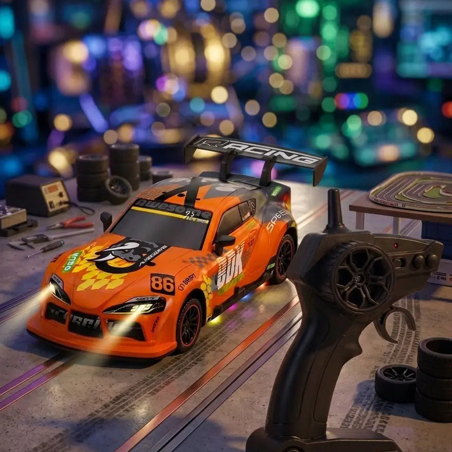 RC Supra MK5 Mini Drift Car With Smoke Effect Toy