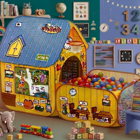 Kids Houses Wisdom Yellow Pop Up Play Tent Indoor Outdoor Fun