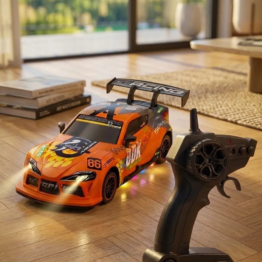 RC Supra MK5 Mini Drift Car With Smoke Effect Toy