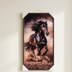 Elegant Horse Wall Hanging Painting Artistic Decorative Canvas For Luxury Interiors