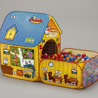 Kids Houses Wisdom Yellow Pop Up Play Tent Indoor Outdoor Fun