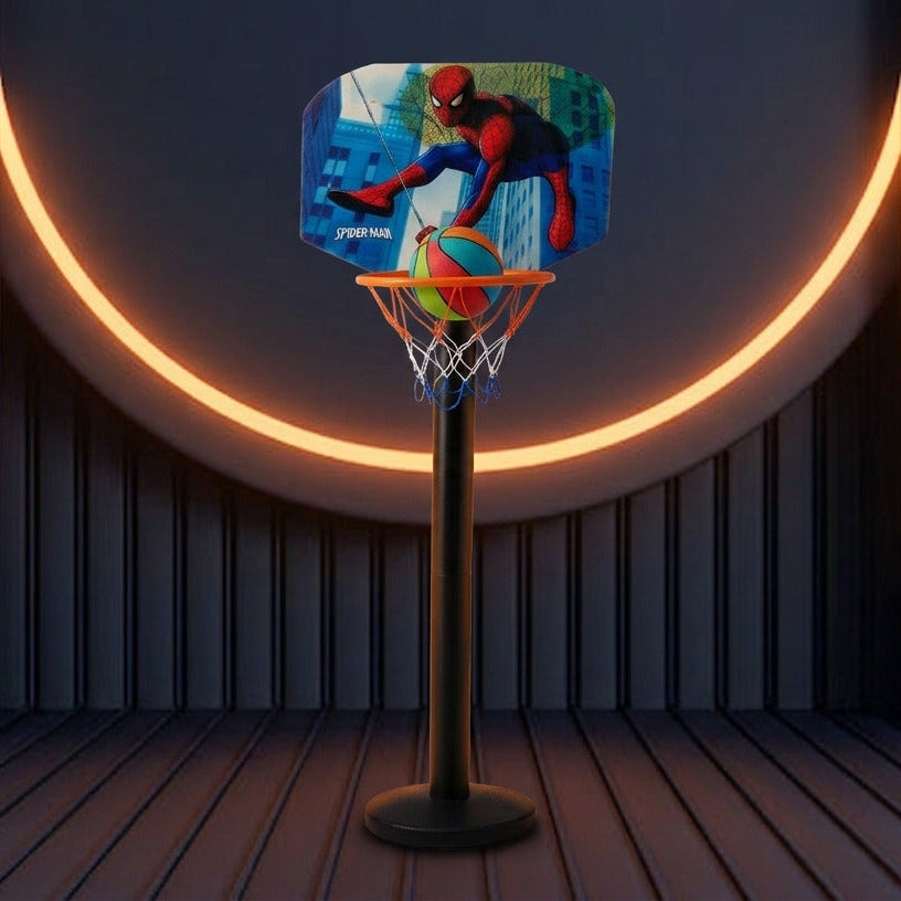 Kids Basketball Hoop Set Adjustable Indoor Outdoor Sports Training Toy