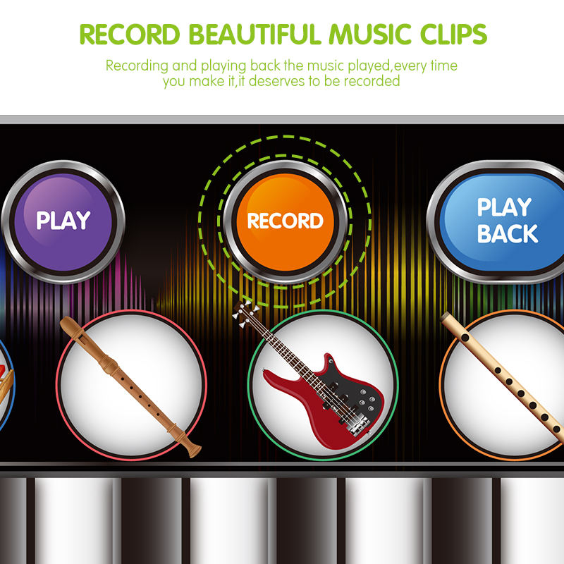 Electric Musical Keyboard Piano Educational Learning Toy For Kids Beginners