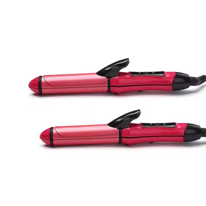 2 In 1 Electric Hair Curler Straightener Professional Styling Tool Women
