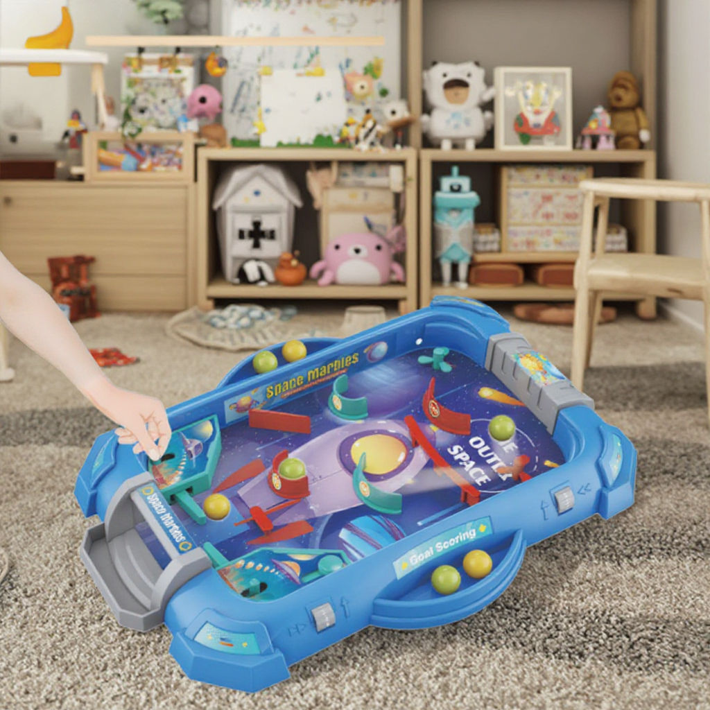 2 In 1 Space Balls Educational Board Game Fun Learning Kids Toy