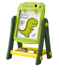 Cartoon Dinosaur Magnetic Drawing Board Educational Graffiti Puzzle Toy Kids