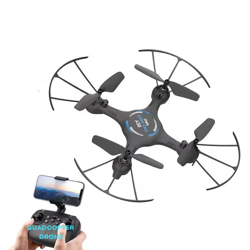 4K HD Dual Camera Mini Drone Toy For Kids RC Airplane