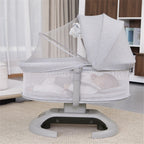 Luxury Newborn Baby Rocking Crib Comfortable Infant Bassinet Swing Chair Seat