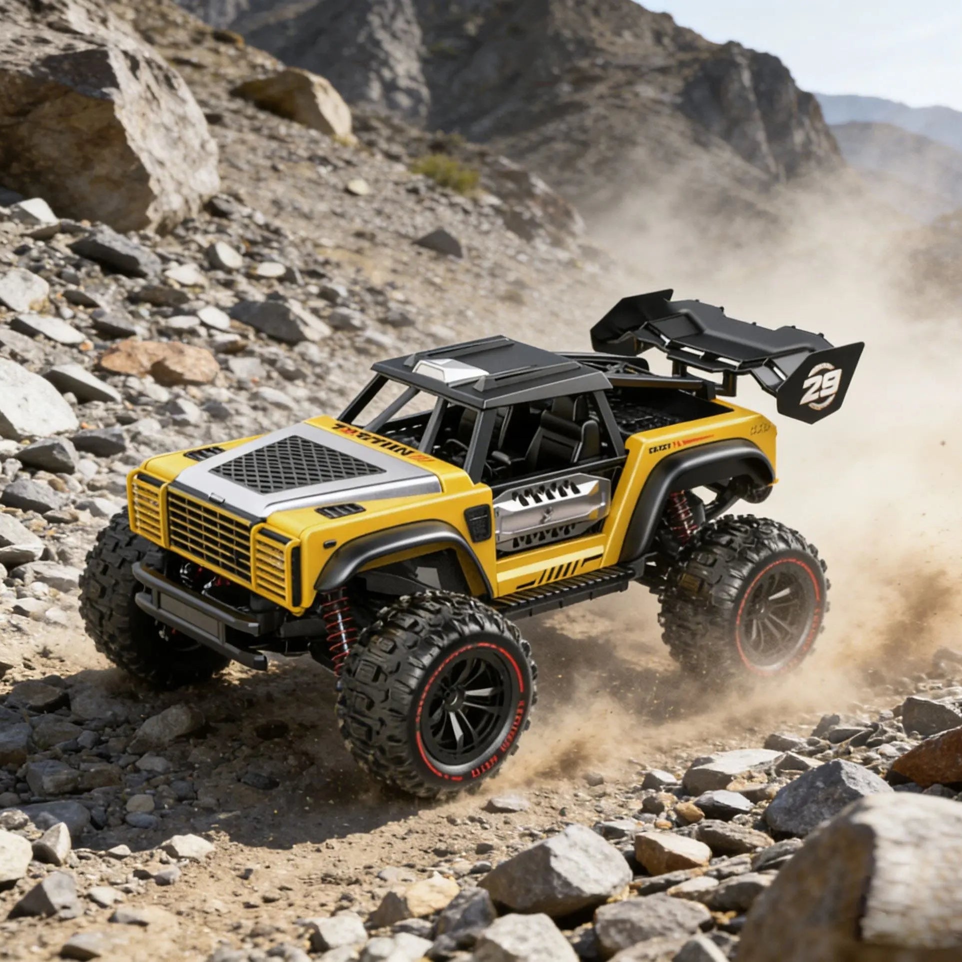 RC 4WD Off Road Drift Car LED Remote Control Crawler