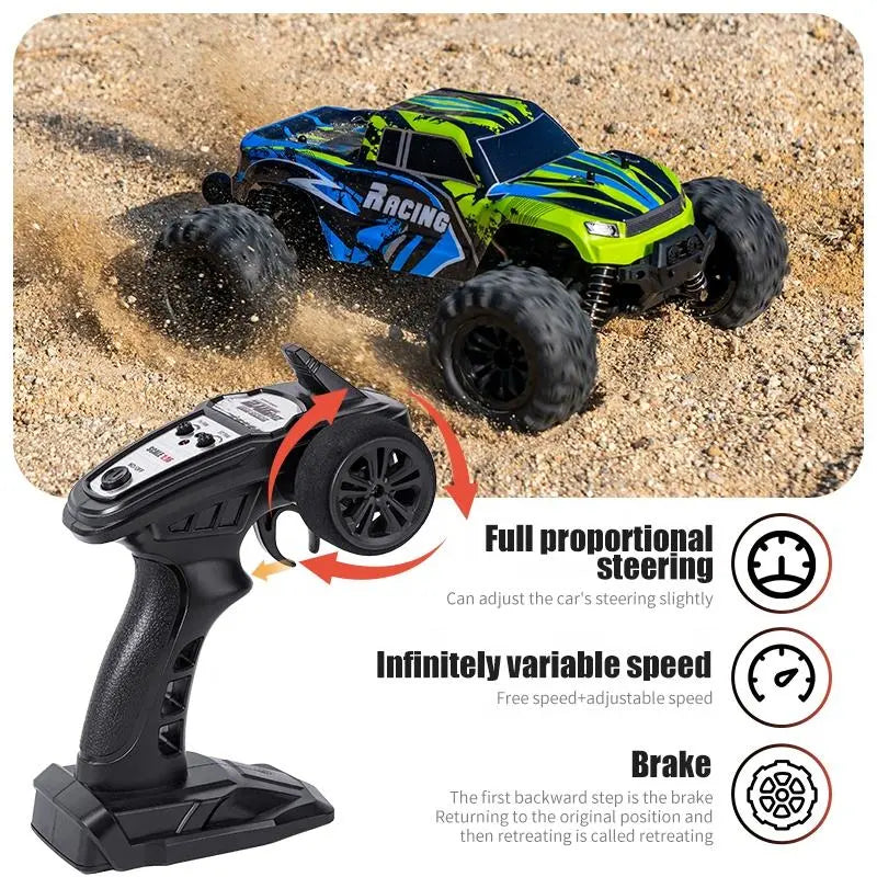 Scale 4WD High Speed RC Monster Truck Remote Control
