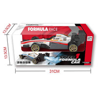 RC Formula One Racing Car With Spray Lights High Speed Performance