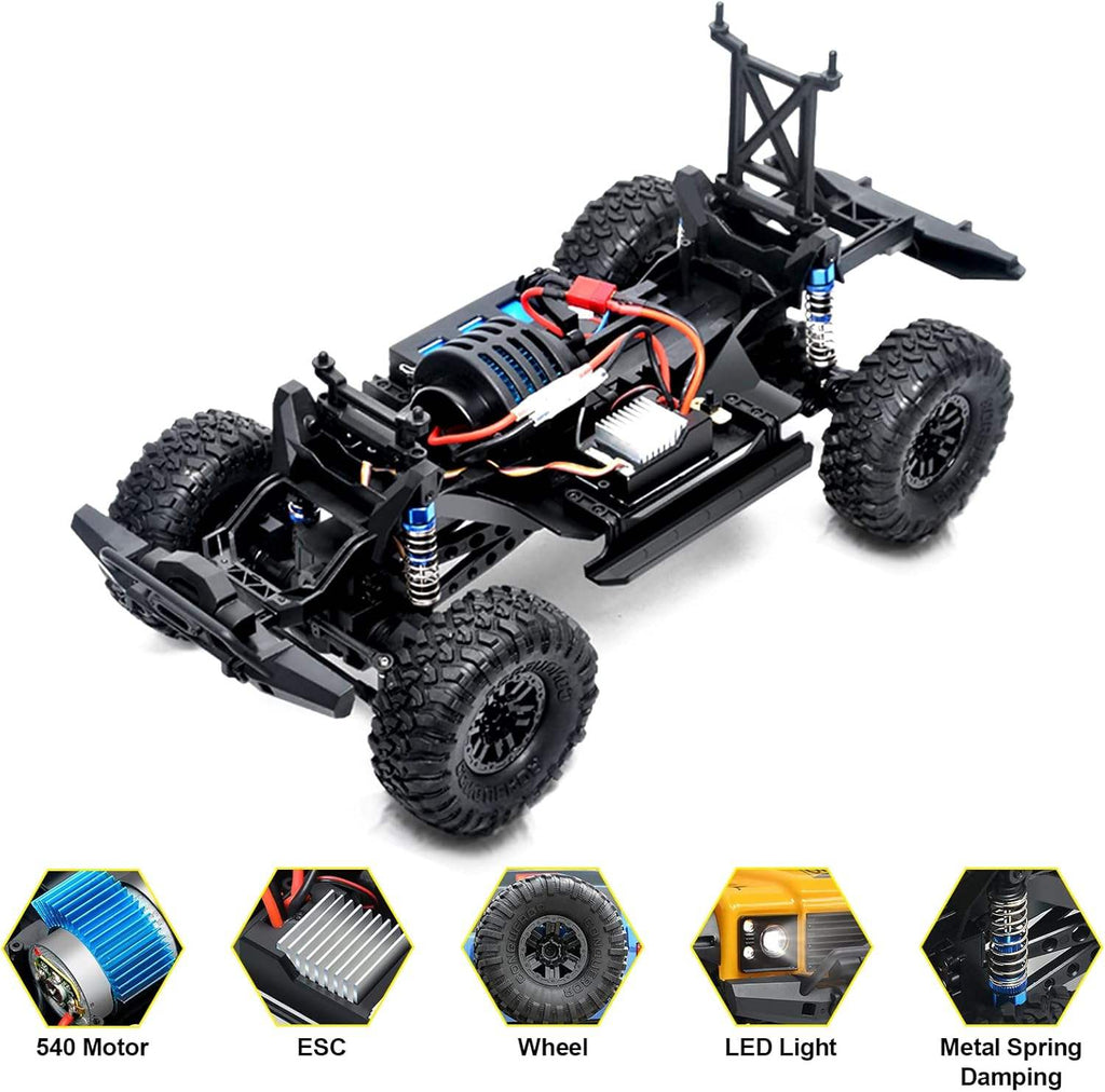 DWI Dowellin 4WD RC Crawler High Speed Off Road LED Racer