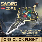 LED Sword Drone Remote Control Flying Toy With Stunt Action Features