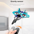 V17 Professional Drone RC Fighter Jet Foam Quadcopter Aircraft