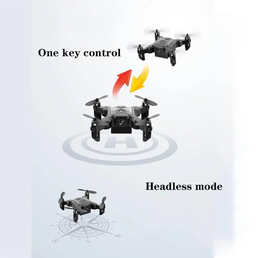 Mini Drone RC Quadcopter Foldable (WITHOUT CAMERA)