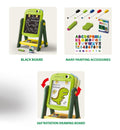 Cartoon Dinosaur Magnetic Drawing Board Educational Graffiti Puzzle Toy Kids