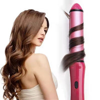2 In 1 Electric Hair Curler Straightener Professional Styling Tool Women