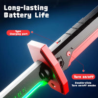 Spark Boys Glowing Lightsaber Toy Sword Durable LED Action Adventure Weapon
