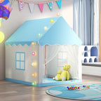 Kids LED Play Tent Indoor Bedroom Playhouse Castle Fun Adventure Shelter
