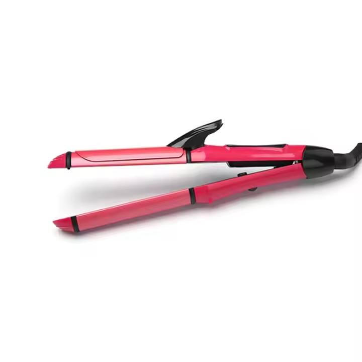 2 In 1 Electric Hair Curler Straightener Professional Styling Tool Women
