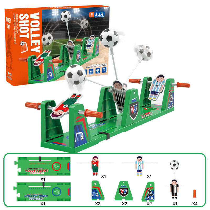 Soccer Shot Two Player Family Board Game Competitive Indoor Fun Entertainment