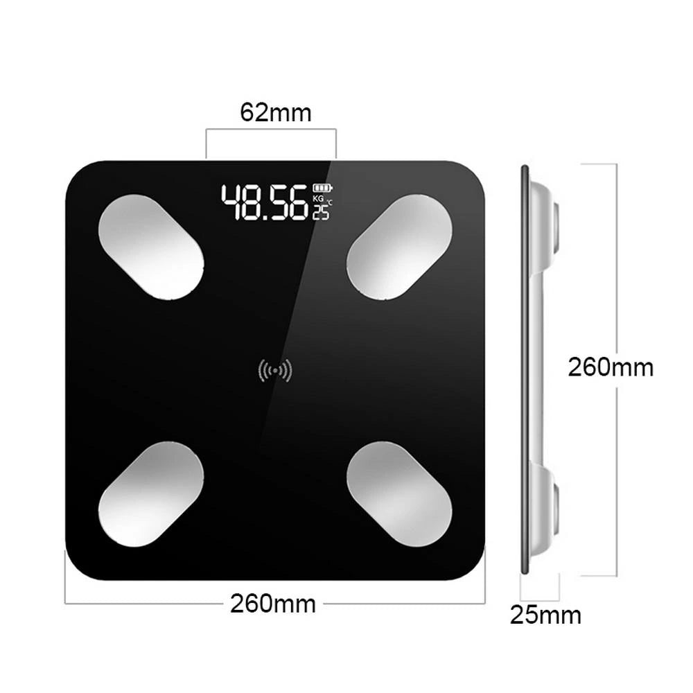 Smart BMI Body Fat Scale Digital Bathroom Weight Measurement Scale