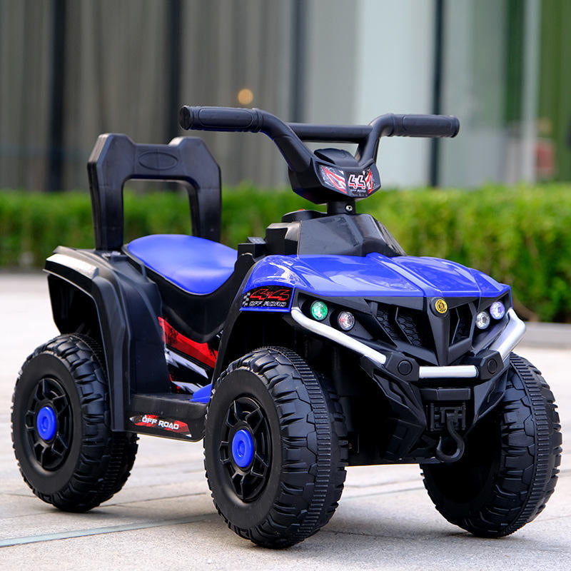 Kids Ride-On Electric ATV Quad Bike with LED Lights & Music | Rechargeable 4-Wheel Off-Road Ride-On Car for Boys & Girls