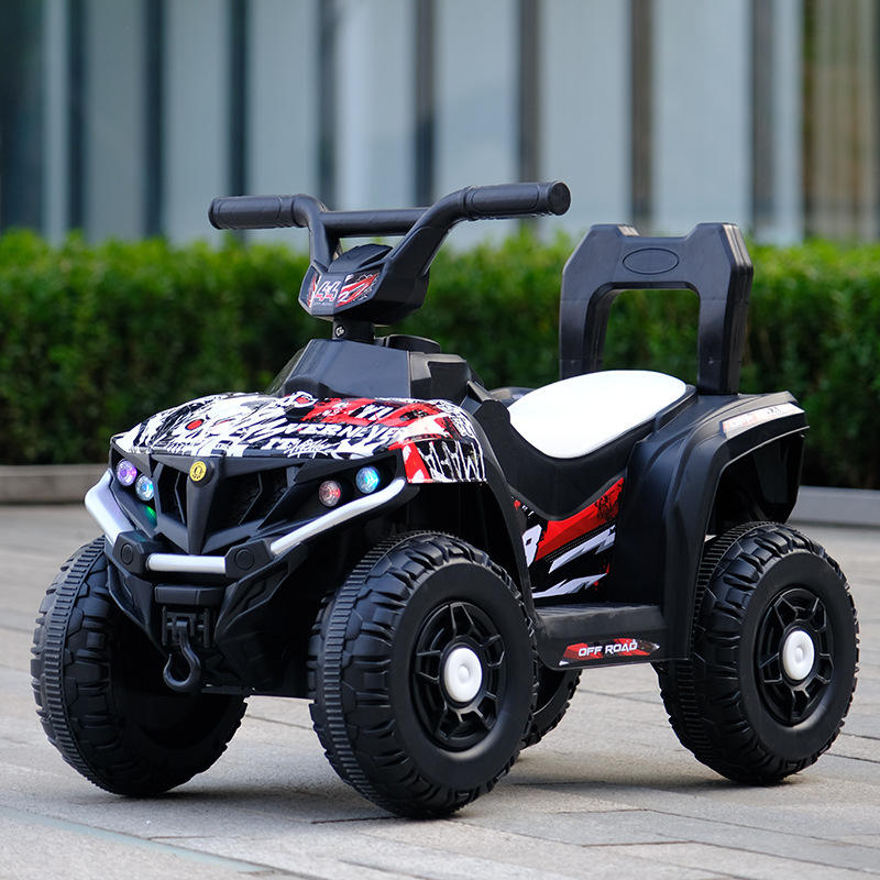 Kids Ride-On Electric ATV Quad Bike with LED Lights & Music | Rechargeable 4-Wheel Off-Road Ride-On Car for Boys & Girls