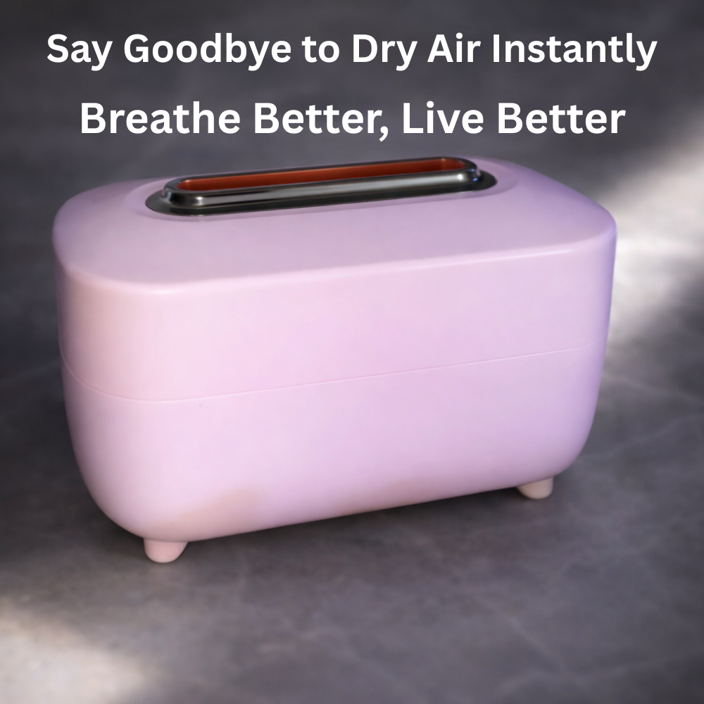 Portable Humidifier Air Mist Diffuser – USB Ultrasonic Cool Mist for Home & Office