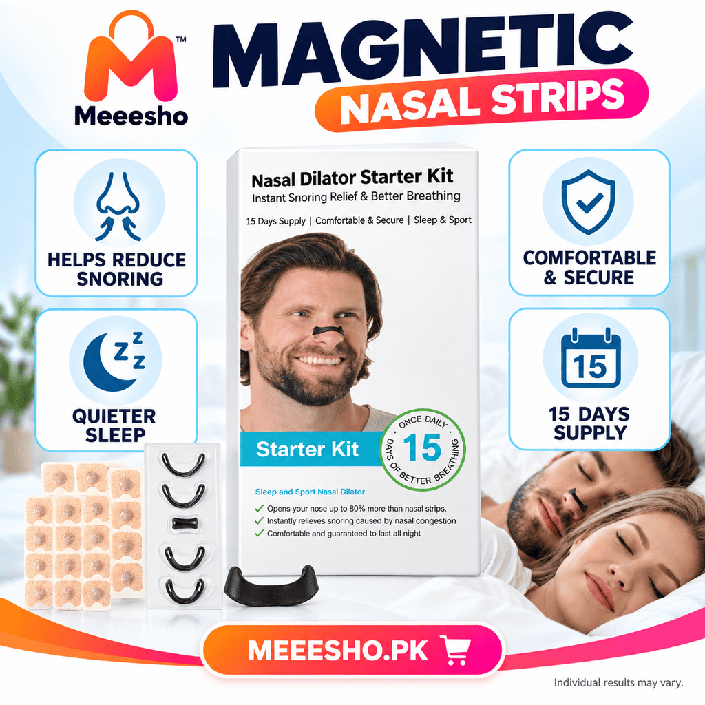 Magnetic Nasal Strips for Snoring and Better Sleep