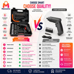 Cordless Rechargeable Electric Screwdriver Kit Set