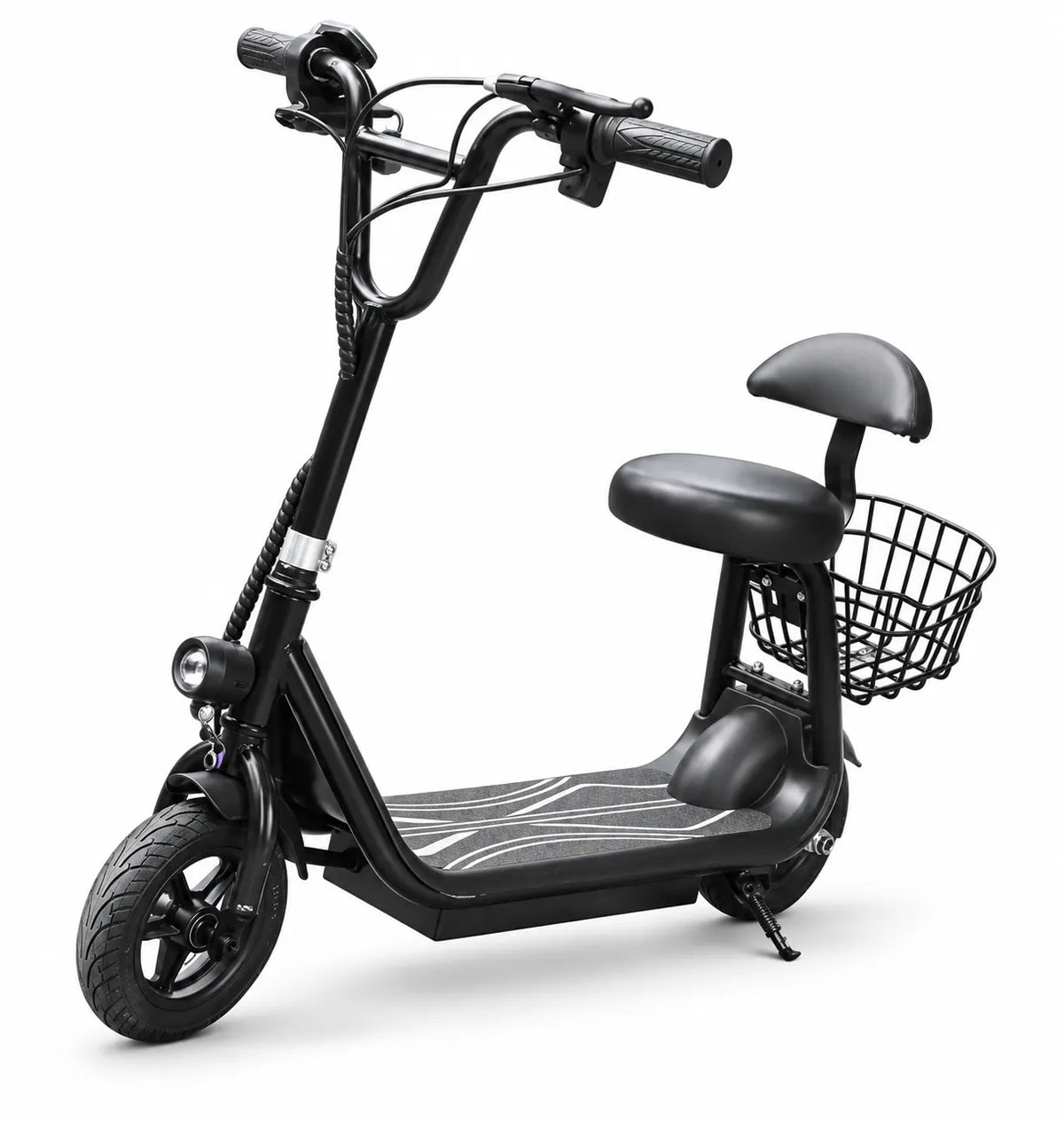 Electric Scooter Foldable Seat Basket Ride-On Fun