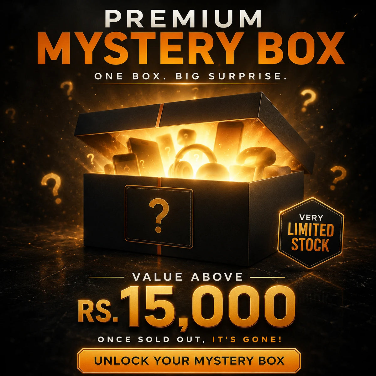 Premium Mystery Box Worth Rs. 15,000+ | Big Surprise Bundle