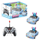 Cartoon Battle Remote Control Car Toy Kids Fun Racing