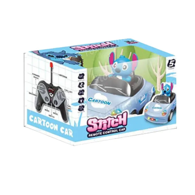 Cartoon Battle Remote Control Car Toy Kids Fun Racing