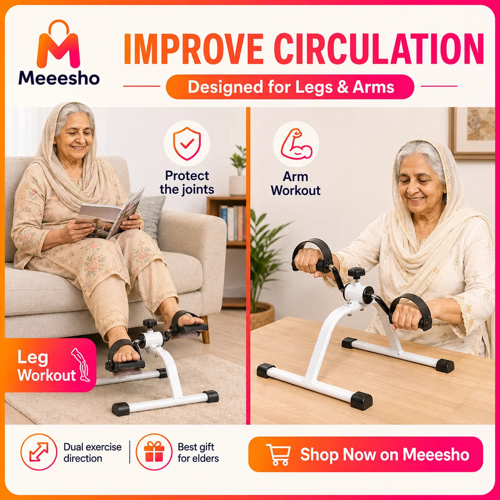 Mini Pedal Exercise Cycle for Home Use Meeesho.pk