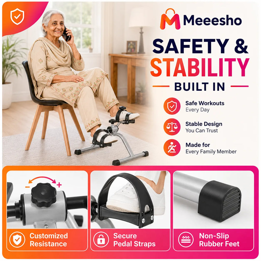 Mini Pedal Exercise Cycle for Home Use Meeesho.pk