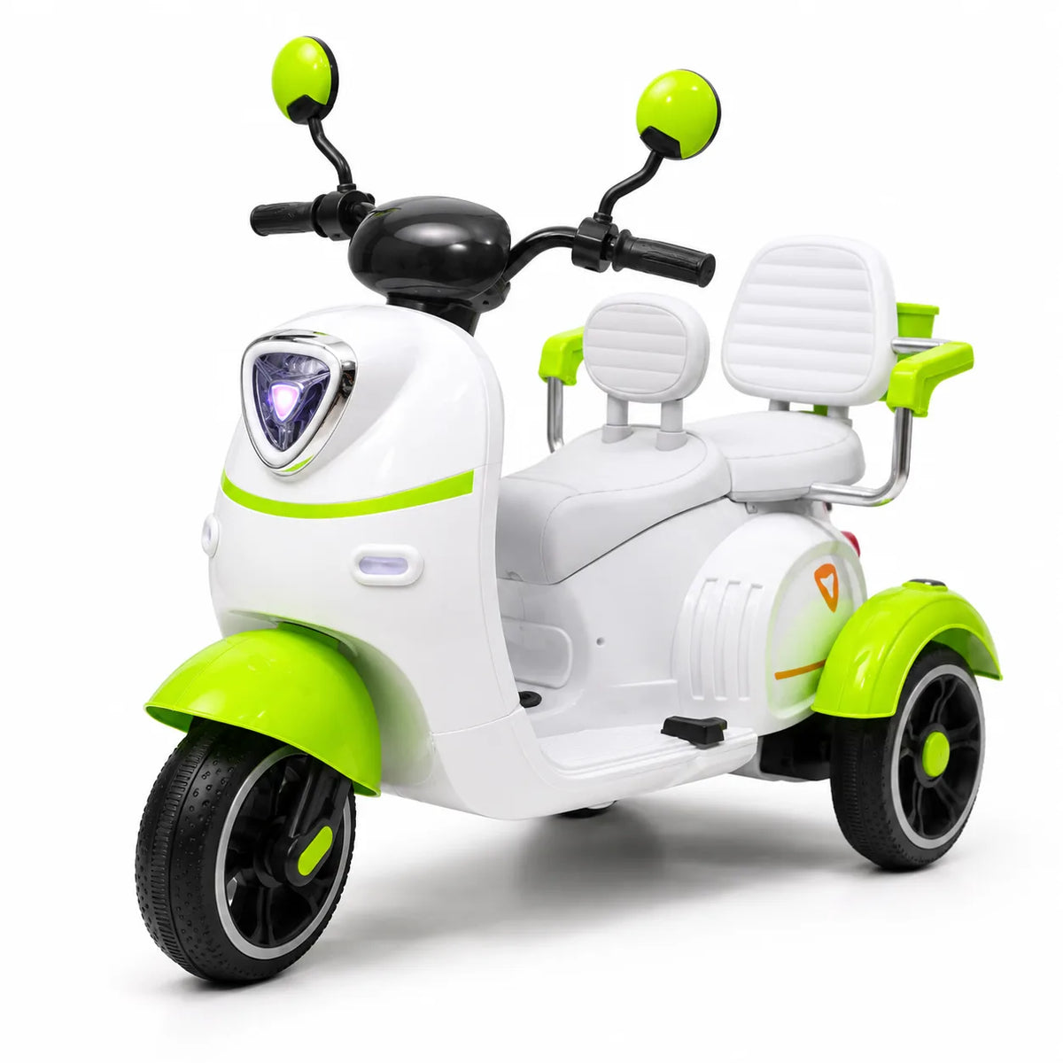 Royal Mini Vespa Kids Electric Ride-On Scooter with LED Lights
