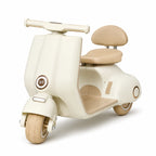 Kids Electric Vespa Scooter Rechargeable Ride-On Bike with LED Lights