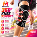 Adjustable Knee Support Brace with Side Stabilizer