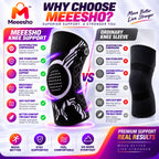 Adjustable Knee Support Brace with Side Stabilizer