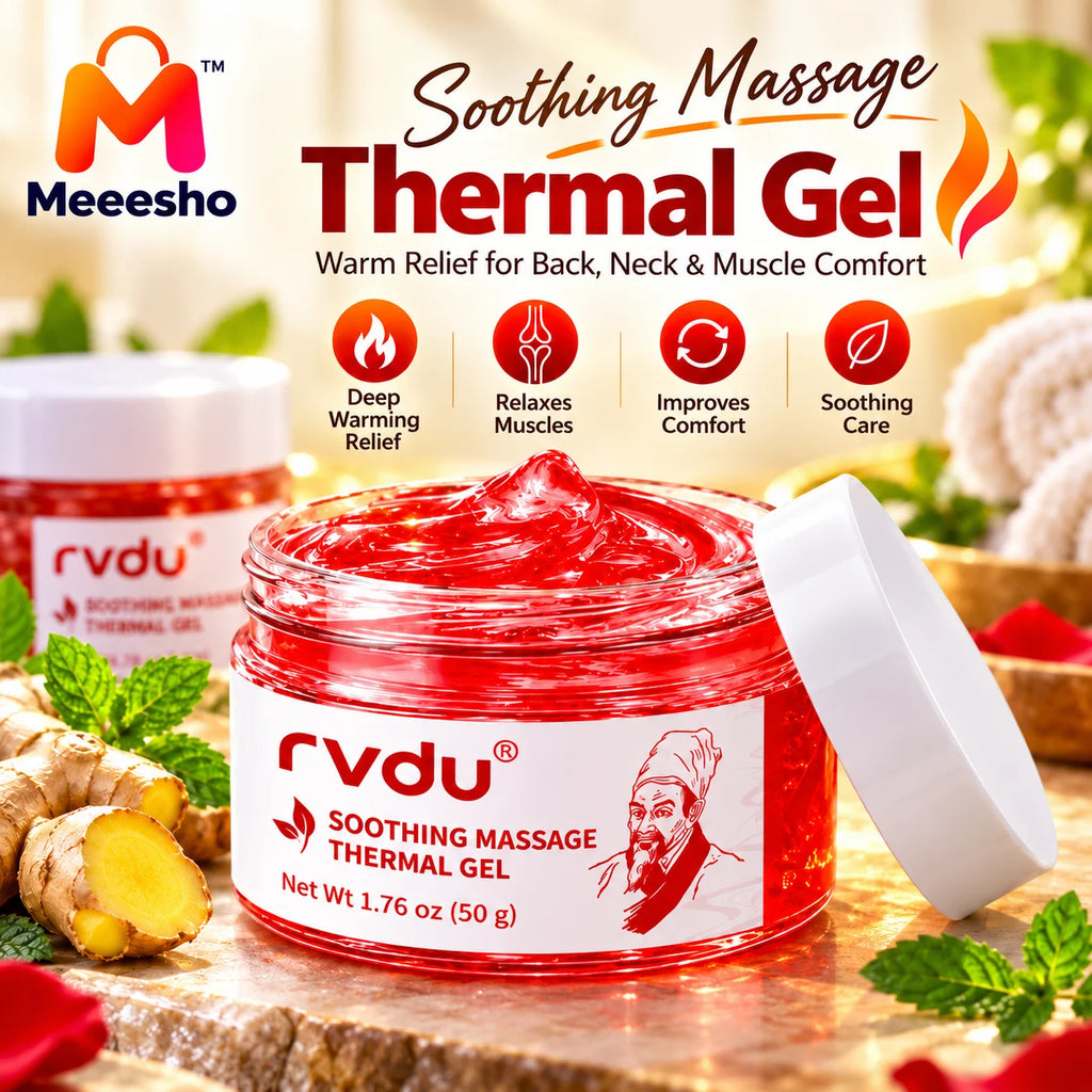 RVDU Soothing Thermal Massage Gel for Back & Neck