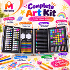 Kids Art Set Portable Drawing Painting Kit Case